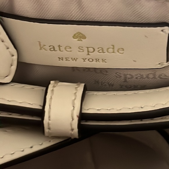 BNWT Kate Spade Audrey Raffia Tweed Flap Crossbody - Picture 7 of 8